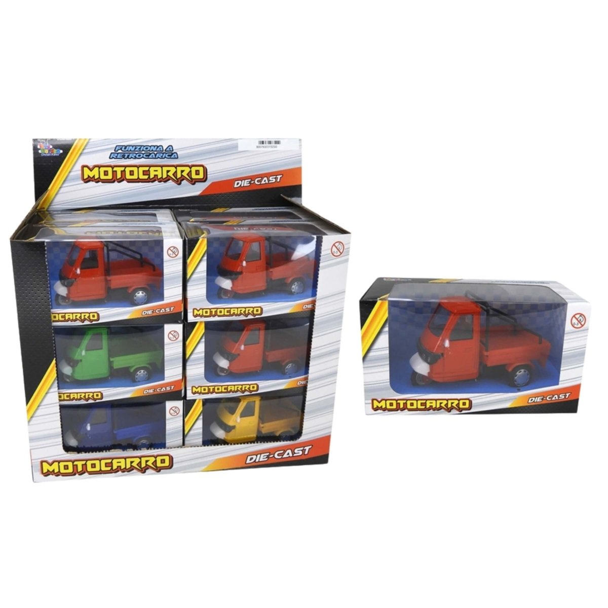 Motocarro Die Cast Toys Garden 27320 In Metallo Con Frizione - 8007632273200 - DarSaGiocattoli