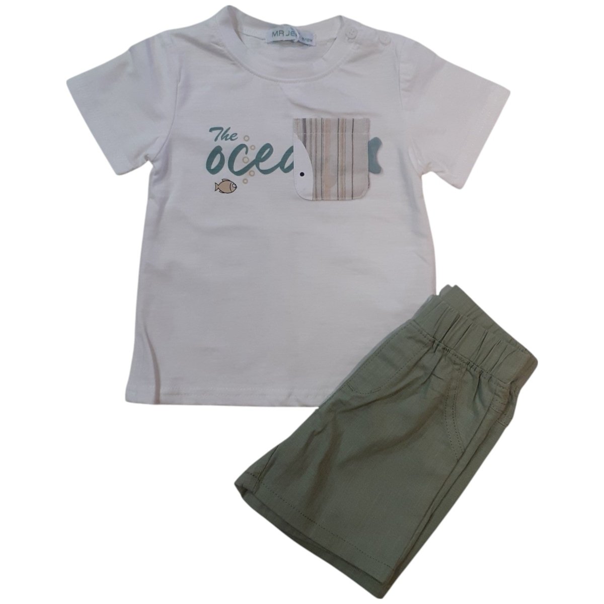 Mr Jek Completo Bambino 2 Pezzi Maglietta e Pantaloncini JA - 2465 - DarSaGiocattoli