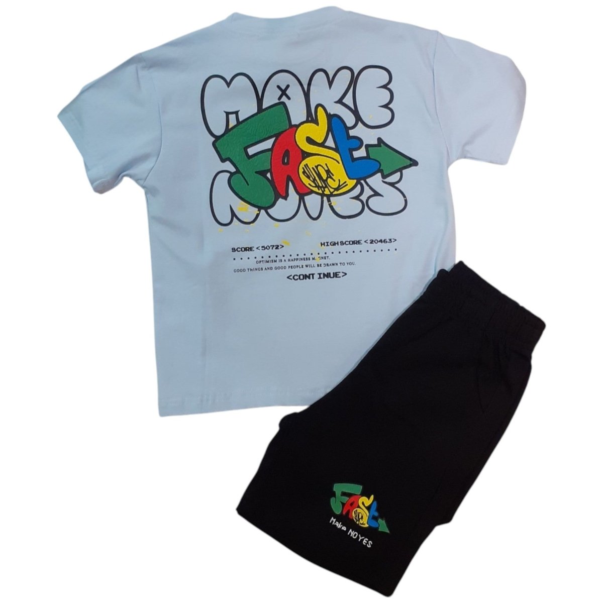 Mr Jek Completo Bambino 2 Pezzi Maglietta e Pantaloncini KF - 0341 - DarSaGiocattoli