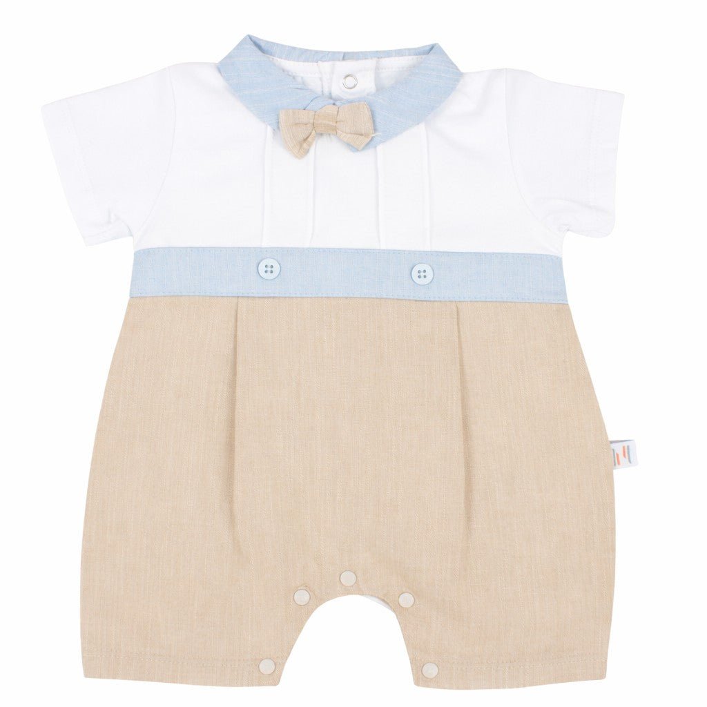 Nazareno Gabrielli Pagliaccetto Neonato Maschietto In Jersey Cotone NG3630 - 8052960468149 - DarSaGiocattoli