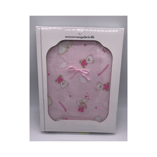 Nazzareno Gabrielli Copertina Piquet Nenonato/a Culla - Carrozzina 70X90 Edizione Limitata NG262 - 8058258639611 - DarSaGiocattoli