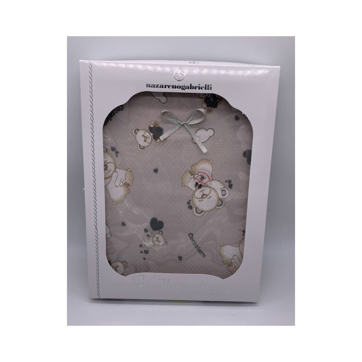 Nazzareno Gabrielli Copertina Piquet Nenonato/a Culla - Carrozzina 70X90 Edizione Limitata NG262 - 8058258639611 - DarSaGiocattoli
