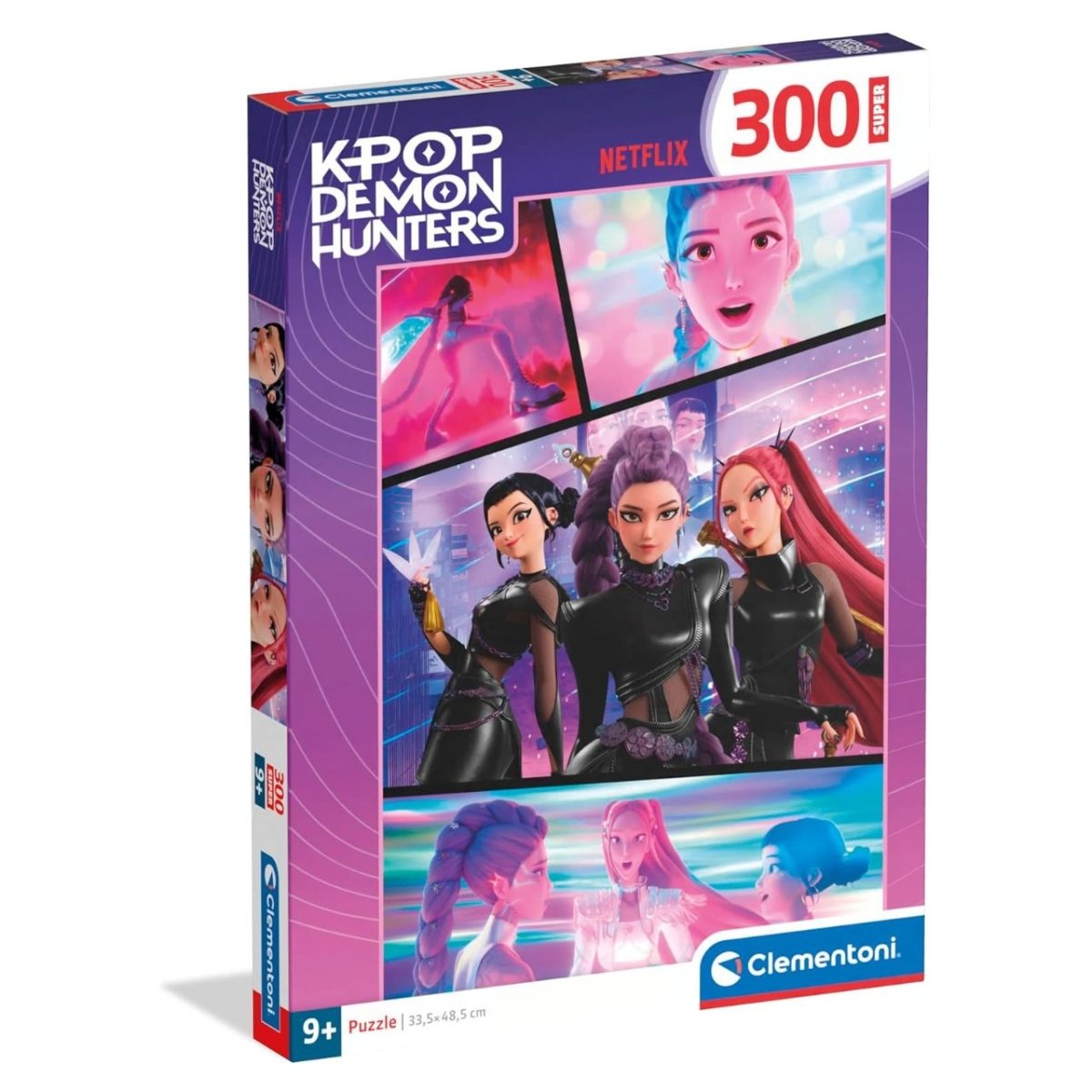 Puzzle 300 Pezzi Super K-Pop Demon Hunters Clementoni 21760 - 8005125217601 - DarSaGiocattoli