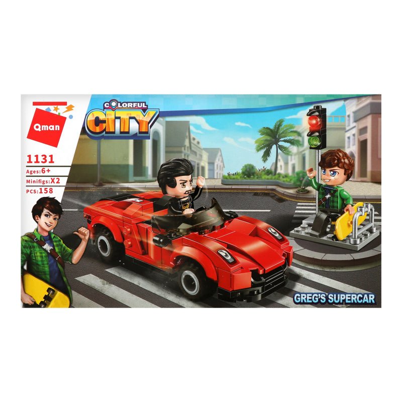 QMAN Costruzioni Greg S Supercar 1131 - 6955265608024 - DarSaGiocattoli