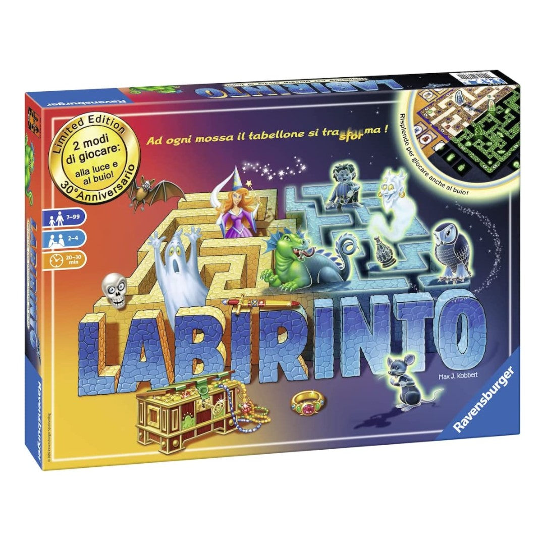 Ravensburger Labirinto Magico Glow in The Dark 2-4 Giocatori - DarSaGiocattoli