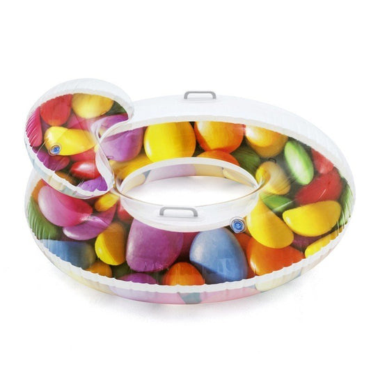 Salvagente Isola Confetti Ø117 cm Bestway 43186 - 6942138952230 - DarSaGiocattoli