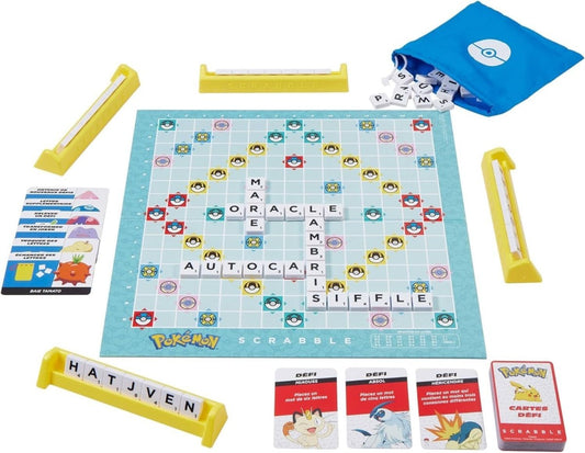 Scarabeo Scrabble Pokemon Gioco In Scatola Mattel HXT30 - 0194735237722 - DarSaGiocattoli