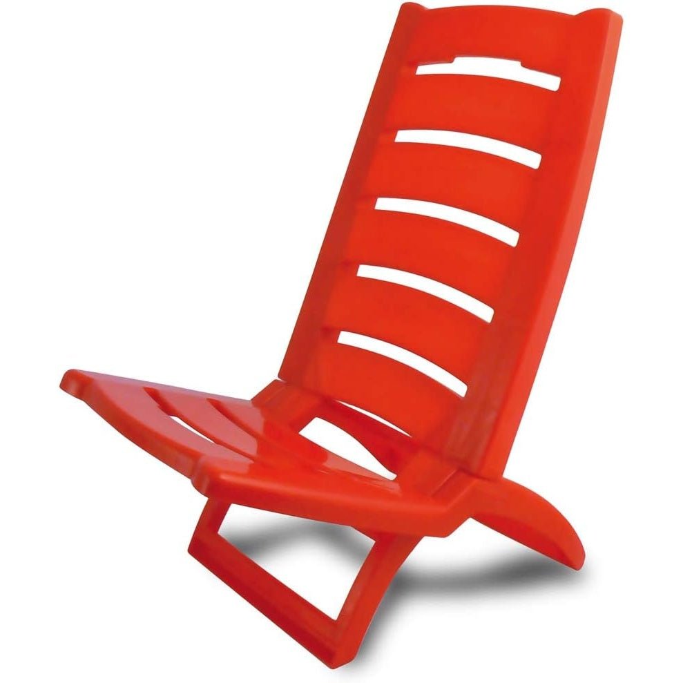 Sedia Mare Spiaggina In Plastica 37,5x55x65 cm Adriatic - 8002936289407 - DarSaGiocattoli