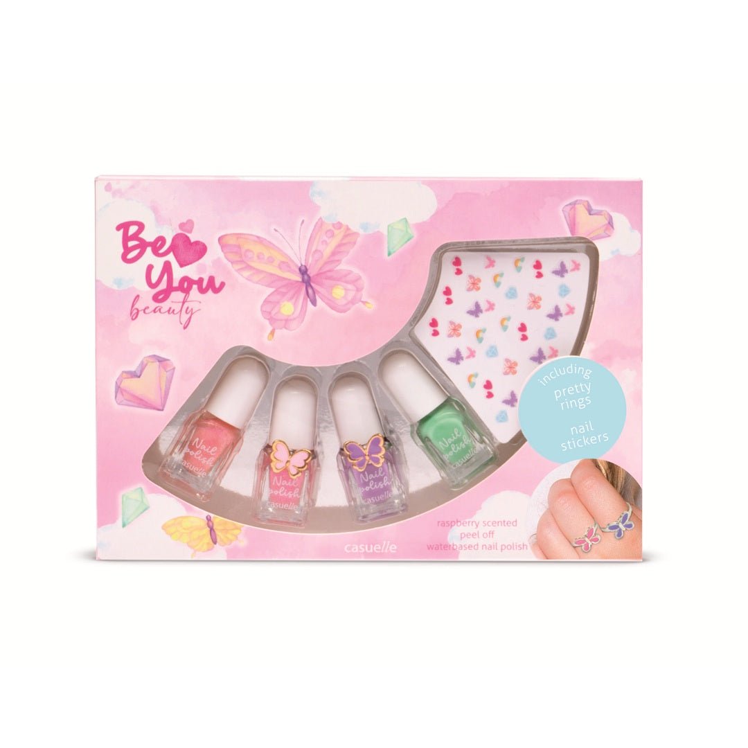 Smalti Per Unghie Set Bambina Scatola Casuelle Treffina Beyou Nails 81.495.00 - 8436609391461 - DarSaGiocattoli