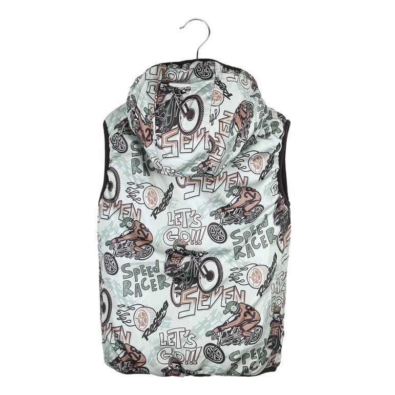 Smanicato Bambino Reversibile Mr Jek Con Cappuccio DS-8475 - - DarSaGiocattoli