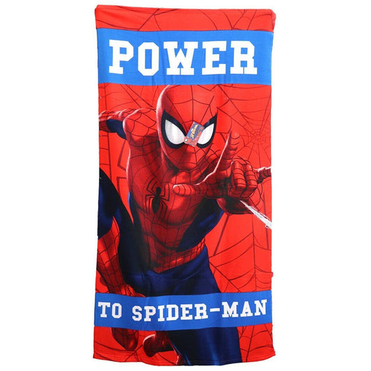 Sun City Asciugamano Telo Mare Spiderman Spider - Man Marvel Microfibra Di Poliestere 70 x 140 Cm YE18130 - 3609087654532 - DarSaGiocattoli