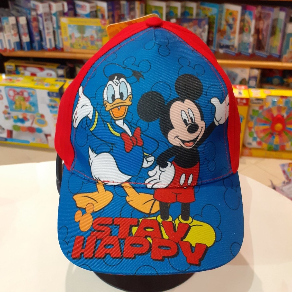 Sun City Cappellino Bambino Con Visiera Disney Topolino Paperino YE40036 - 3609088040372 - DarSaGiocattoli