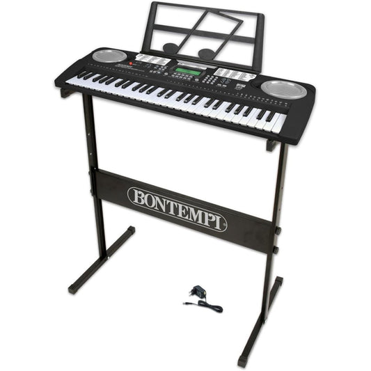 Tastiera Digitale Bontempi 54 Tasti Con Lettore MP3 e Supporto 16 5425SD - 0047553552547 - DarSaGiocattoli