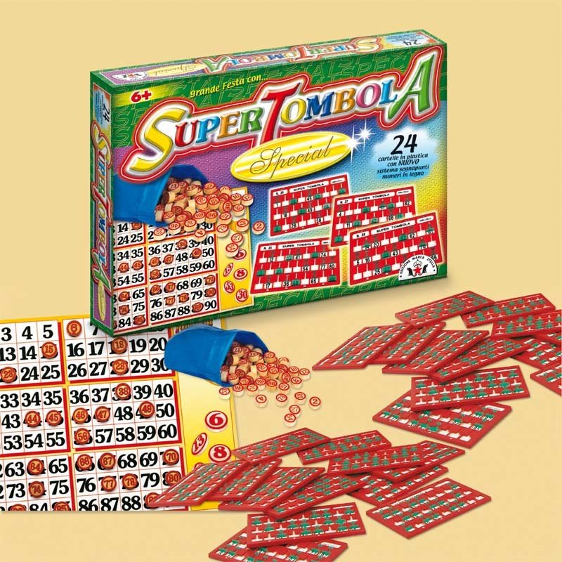 Tombola Special 24 Cartelle 6+ Anni Arti Grafiche 092 - 8000888000927 - DarSaGiocattoli