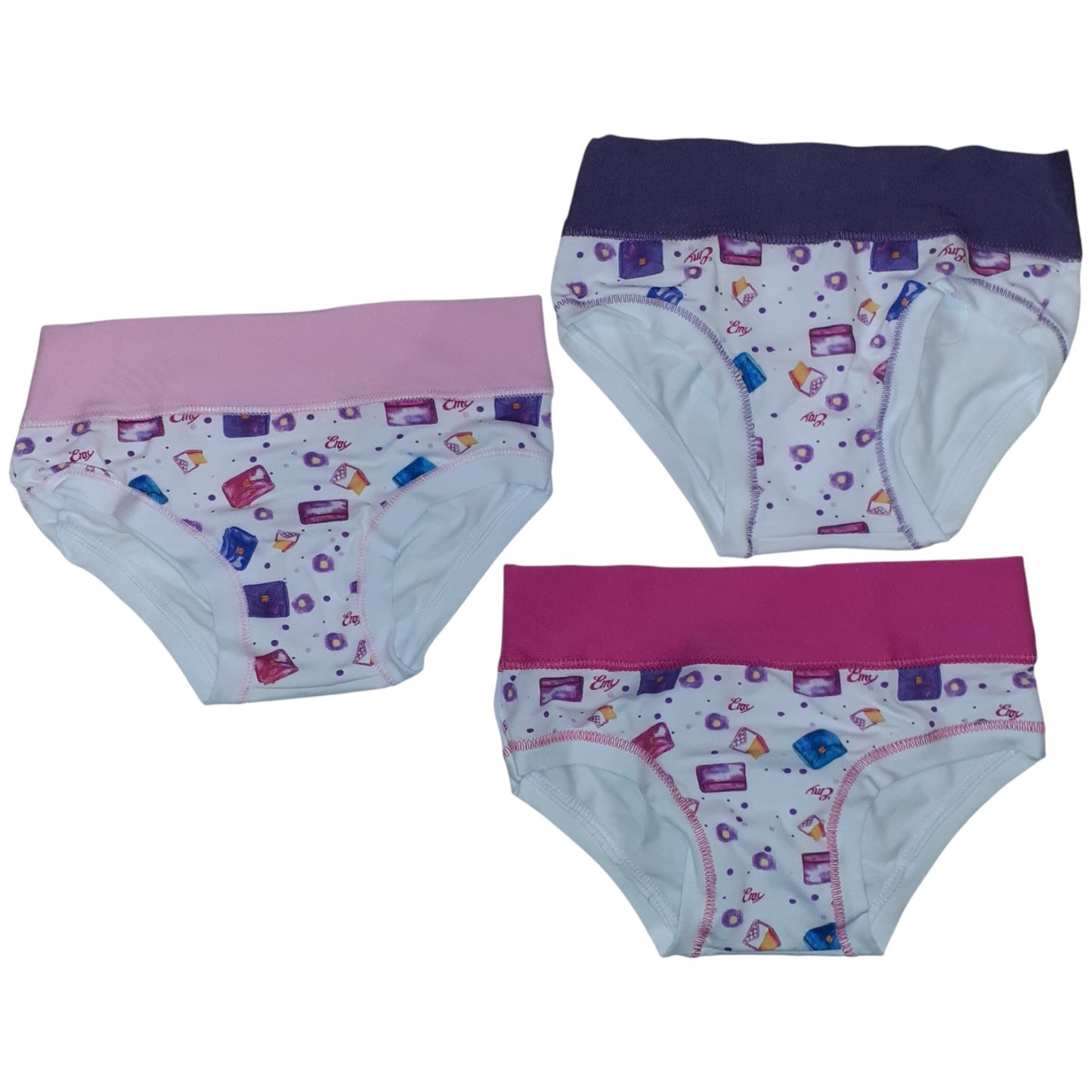 Emy Bimba Mutande Slip Bambina Bimba Cotone Intimo B2922