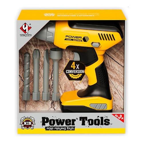 Trapano Avvitatore ODG Con Accessori Deluxe Giallo e Nero ODG1021 - 0806891570932 - DarSaGiocattoli
