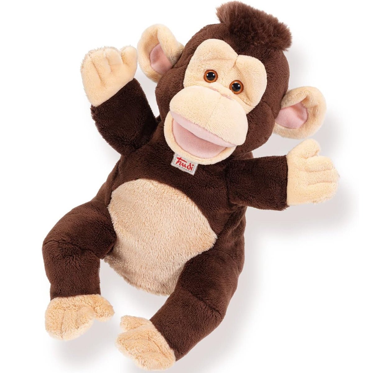 Trudi Marionetta Scimmia Burattini e Marionette 15x21x20 Cm Taglia S Peluche Modello 29967 - 8006529299675 - DarSaGiocattoli