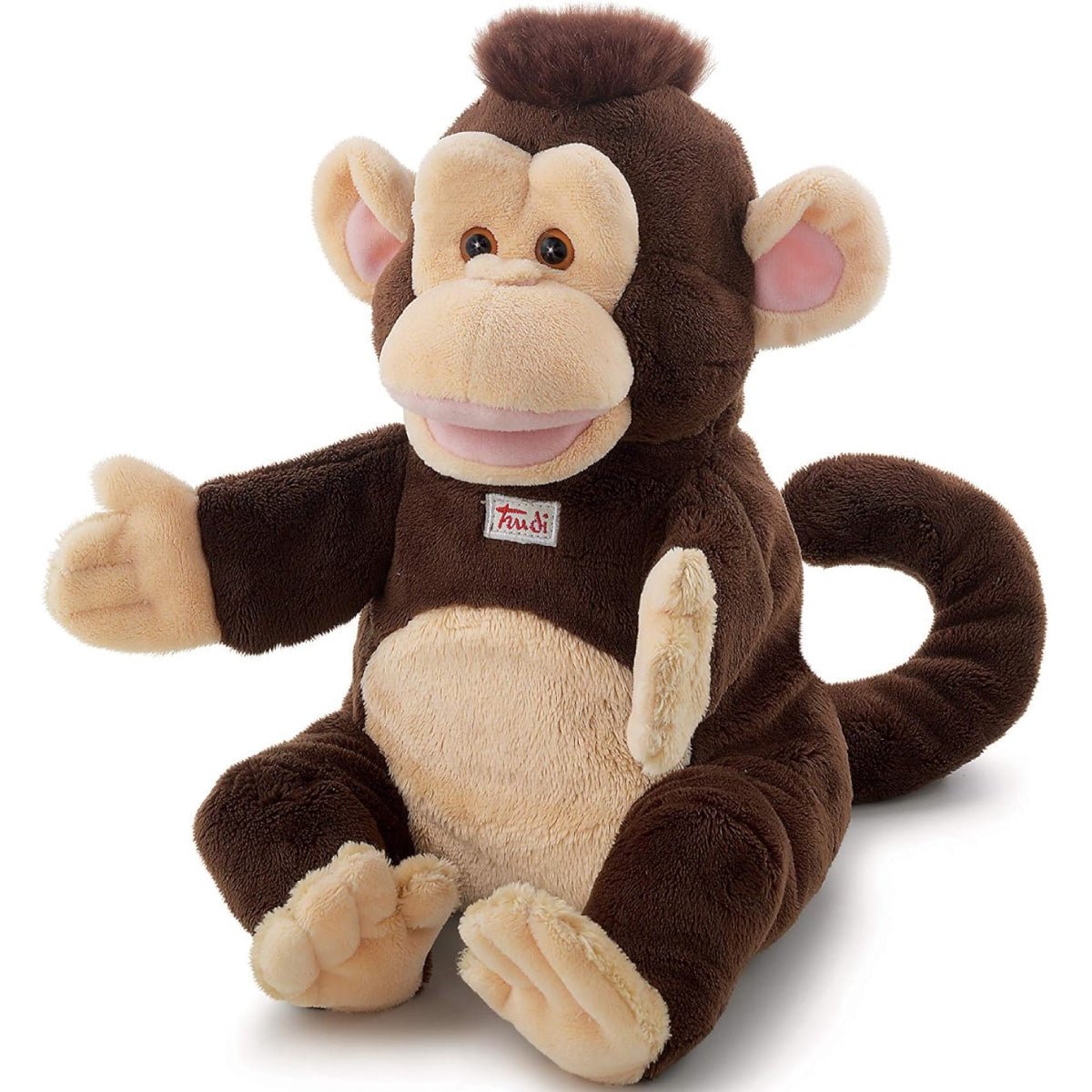Trudi Marionetta Scimmia Burattini e Marionette 15x21x20 Cm Taglia S Peluche Modello 29967 - 8006529299675 - DarSaGiocattoli