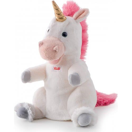 Trudi Marionetta Unicorno Burattini e Marionette 17x30x17 Cm Taglia S Peluche Modello 29910 - 8006529299101 - DarSaGiocattoli