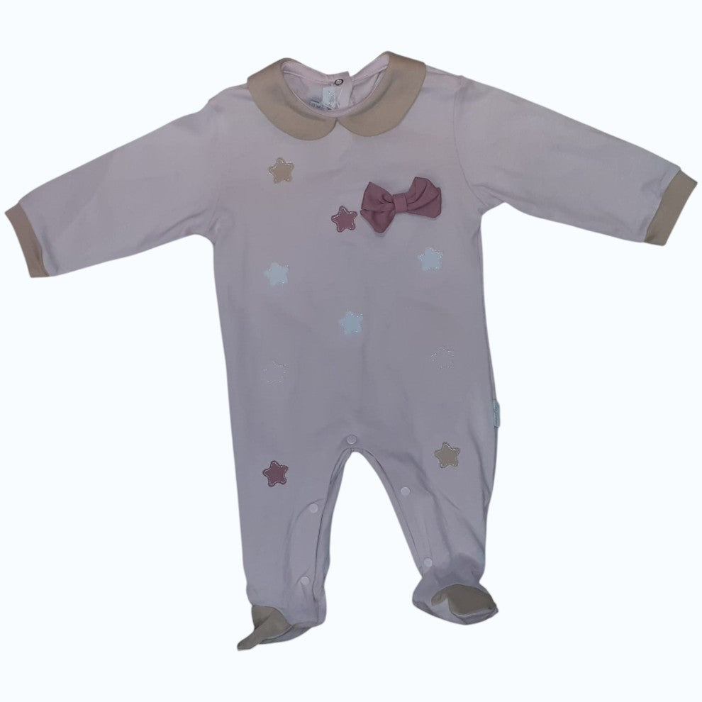 Tutina Neonata In Cotone Femminuccia Rosa Les Jolies LJ - 218 Dis.8 - 8052960470463 - DarSaGiocattoli