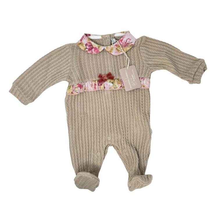 Tutina Neonato Ecru Nazareno Gabrielli NG - 2215 - 8052960029340 - DarSaGiocattoli