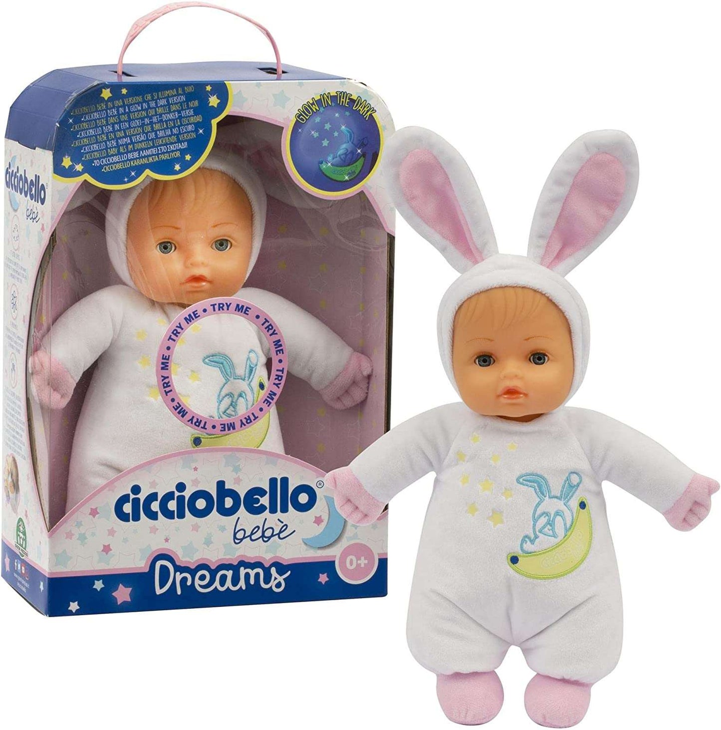 Cicciobello - Bebè Dreams Bambola Neonati a Partire da 0 Mesi Morbida - DarSaGiocattoli