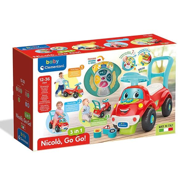 Clementoni: Baby Prima Infanzia Nicolo 3 In 1 - DarSaGiocattoli