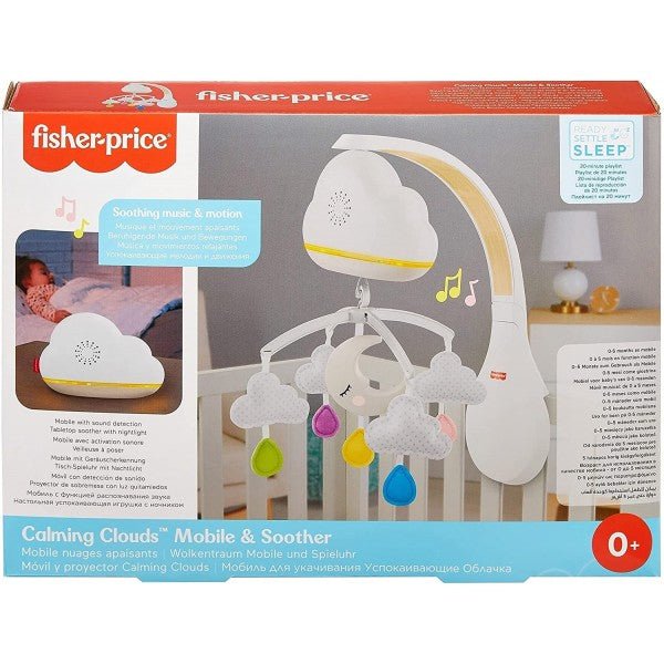 Fisher-Price Giostrina Soffici Nuvolette Con Unità Relax - DarSaGiocattoli