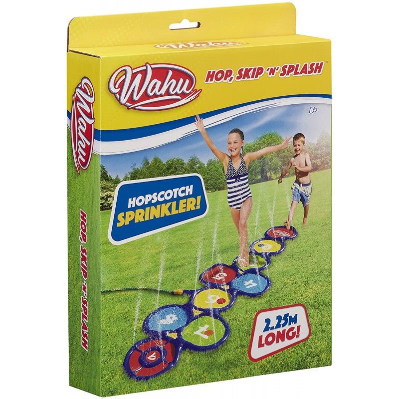 WAHU – HOP SKIP'N SPLASH - CAMPANA CON SPRUZZO D'ACQUA A GETTO CONTINUO - DarSaGiocattoli