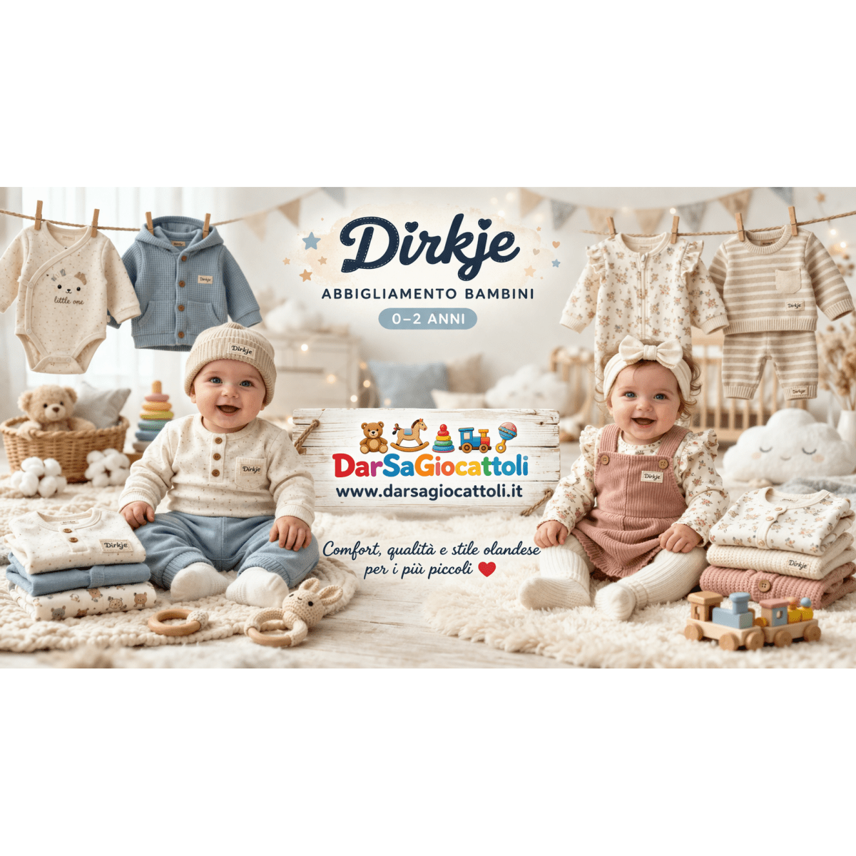 Dirkje Abbigliamento Bambini 0-2 Anni