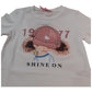 Hope Star Completo Bambina 2 Pezzi T-Shirt e Pantaloncini GA-1304