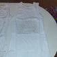 Nazzareno Gabrielli Body Neonato In Cotone Giromanica Bianco NG203