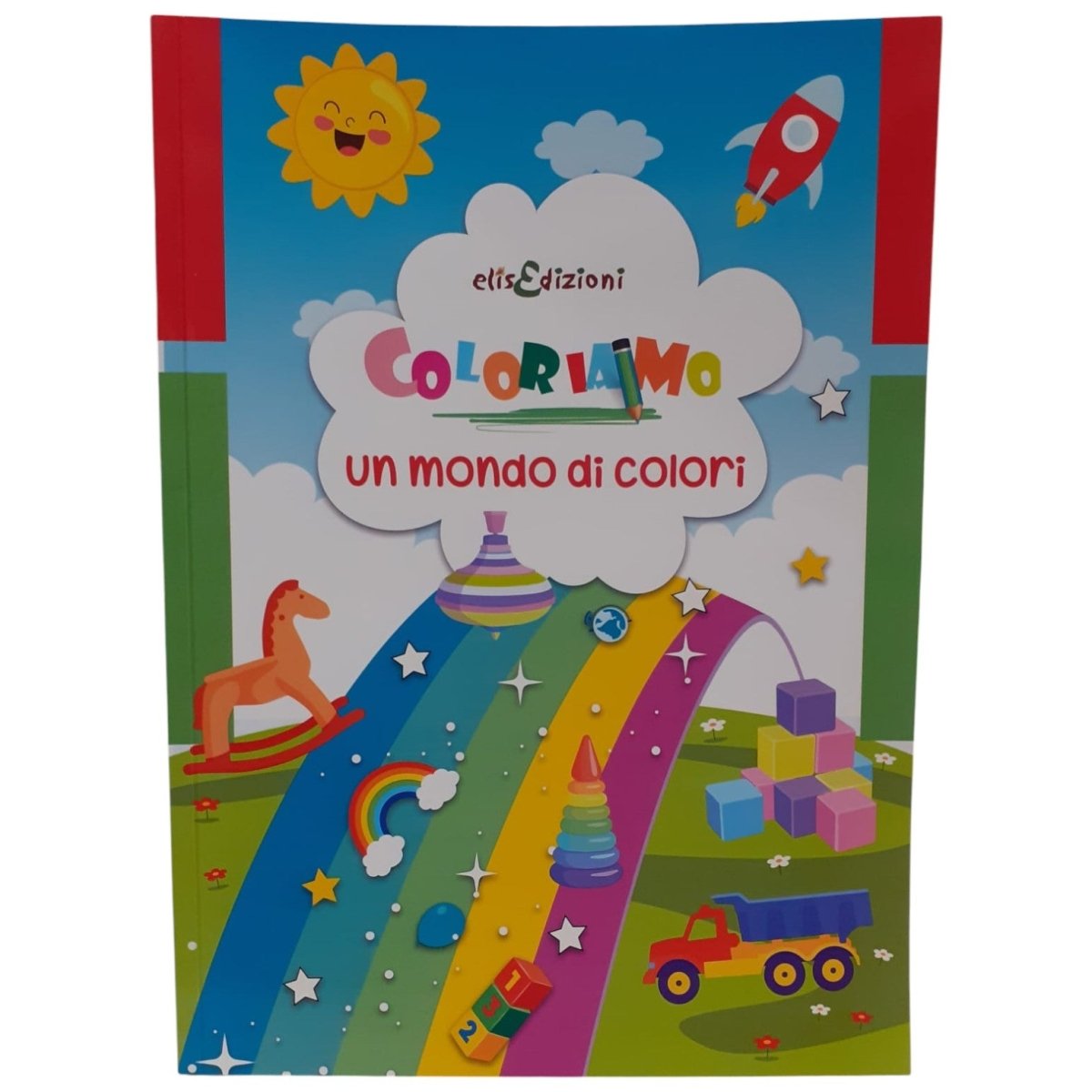 4 Album da Colorare Assortiti Mondo Bimbo 23x33 cm ElisEdizioni 016464 - 9990000016464 - DarSaGiocattoli