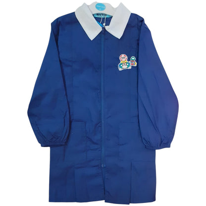 Grembiule Bambino Con Zip Blu Mono Star F-32021