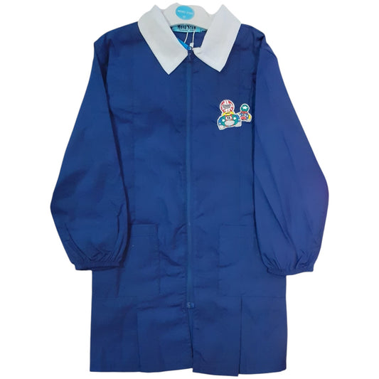 Grembiule Bambino Con Zip Blu Mono Star F-32021