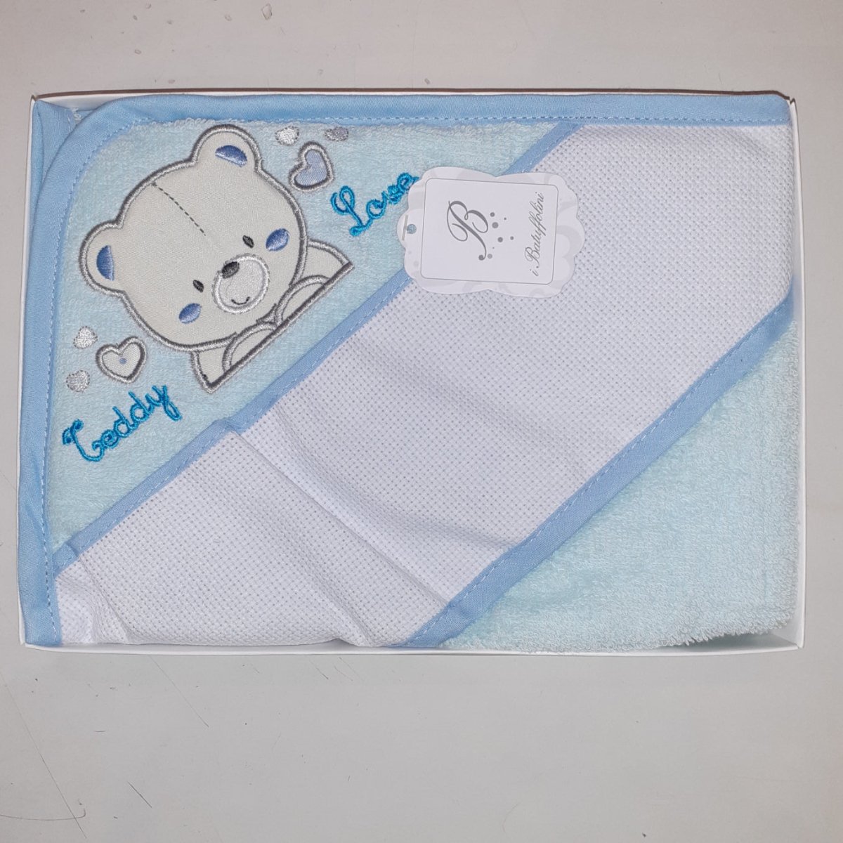 Accappatoio Triangolo Neonato/a Da Ricamo I Batuffolini B363/7 - 8031749004280 - DarSaGiocattoli