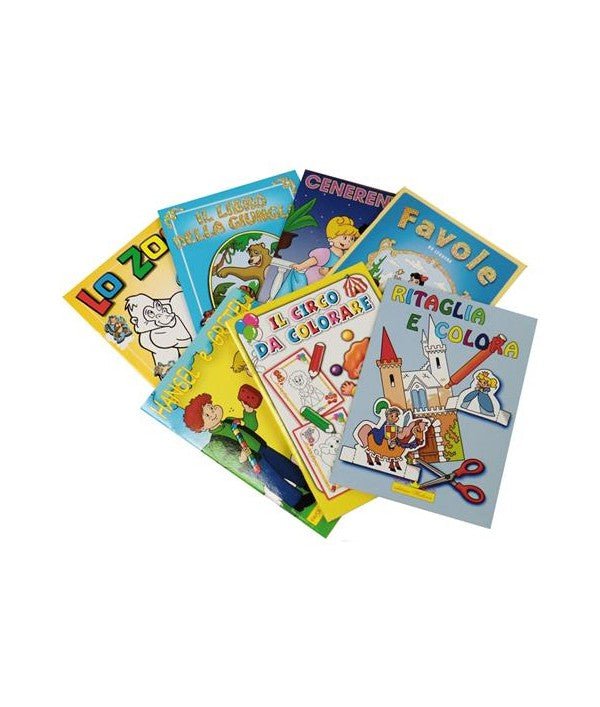Album Da Colorare 20 Pagine Assortiti 21x29,7 Hedison Editrice - 8007758277021 - DarSaGiocattoli