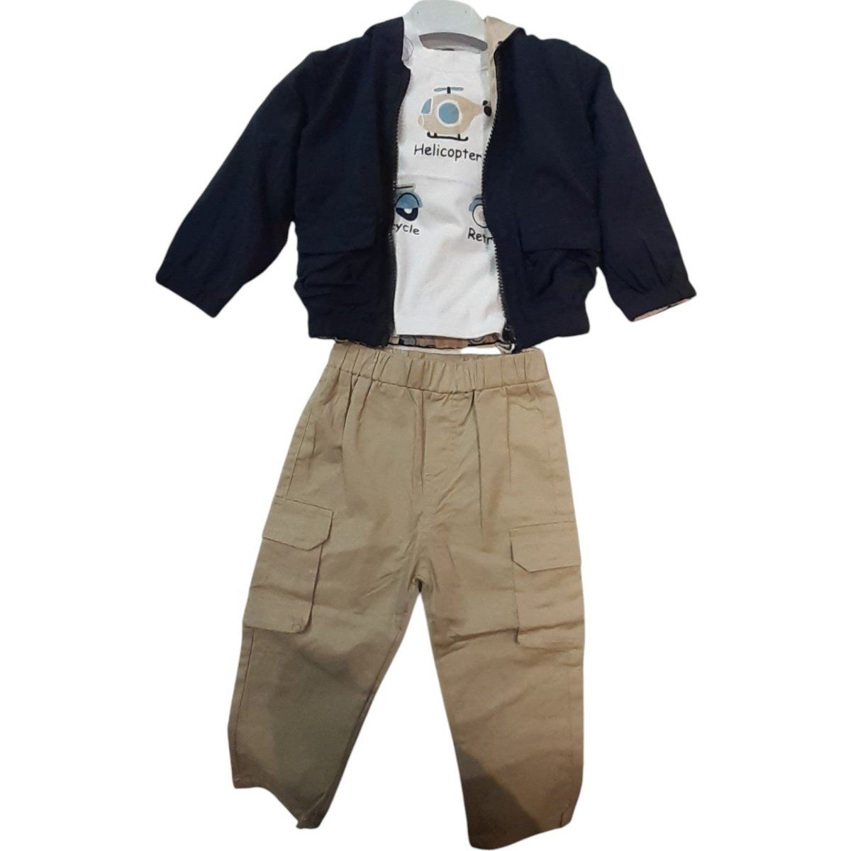 Alta Linea Kids Fashion Completo Bambino Giacca T-Shirt Pantaloni XNO - 2184 - DarSaGiocattoli