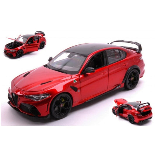 Auto Alfa Romeo Giulia GTAM 1:18 In Metallo Burago 928815.004 - 4893993110490 - DarSaGiocattoli