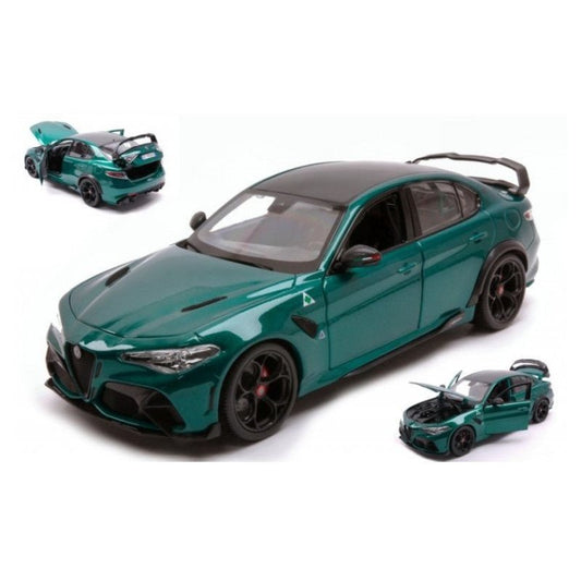 Auto Alfa Romeo Giulia GTAM 1:18 In Metallo Burago 928815.004 - 4893993014477 - DarSaGiocattoli
