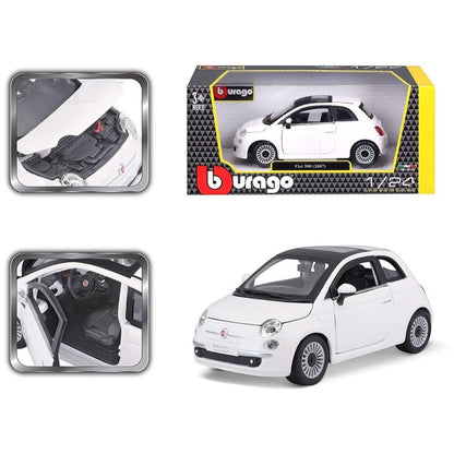 Auto Fiat 500E 2023 1:24 In Metallo Burago 18-21110 - 4893993211104 - DarSaGiocattoli
