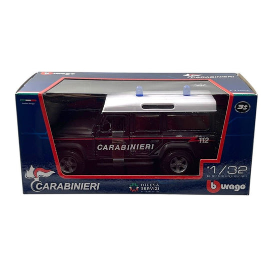 Auto Land Rover Carabinieri 1:32 In Metallo Burago 18-43044 - 4893993430444 - DarSaGiocattoli