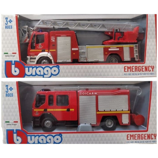 Automezzo Vigili Del Fuoco 1:50 Burago 18-32000 - 4893993320004 - DarSaGiocattoli