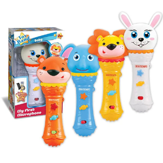 Baby Microfono Karaoke Bontempi 41 1925 Con Effetti Luminosi e Musicali - 0047663337531 - DarSaGiocattoli