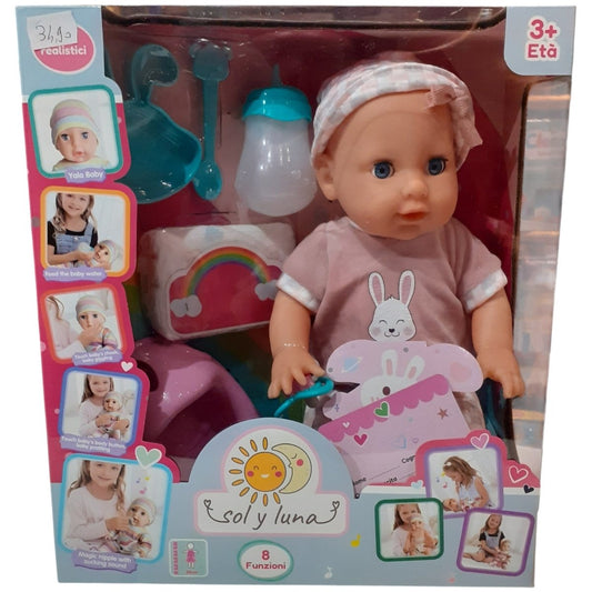 Bambola 35 Cm ODG 8 Funzioni Con Accessori Assortito ODG1062 - 0806891571359 - DarSaGiocattoli