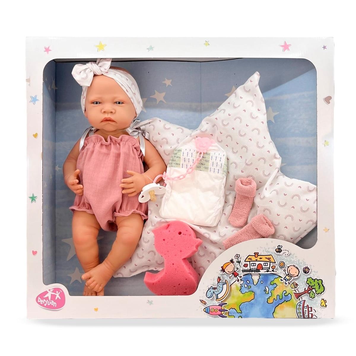 Bambola Trousseau New Bimbo 45 cm 3+ Anni Ref Berjuan 12173-24 - 8421560121738 - DarSaGiocattoli