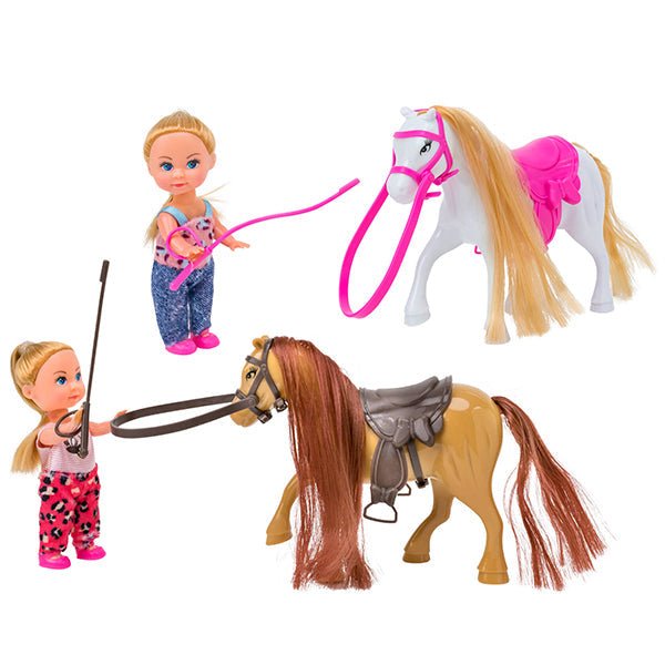 Bambolina Cavallerizza Assortito Globo 41313 - 8014966413134 - DarSaGiocattoli