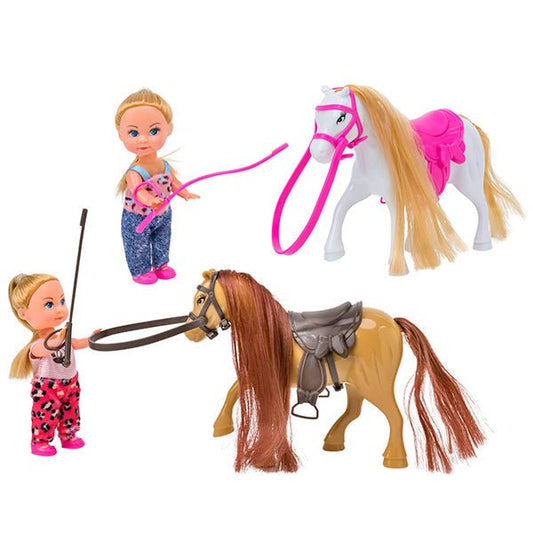 Bambolina Cavallerizza Assortito Globo 41313 - 8014966413134 - DarSaGiocattoli