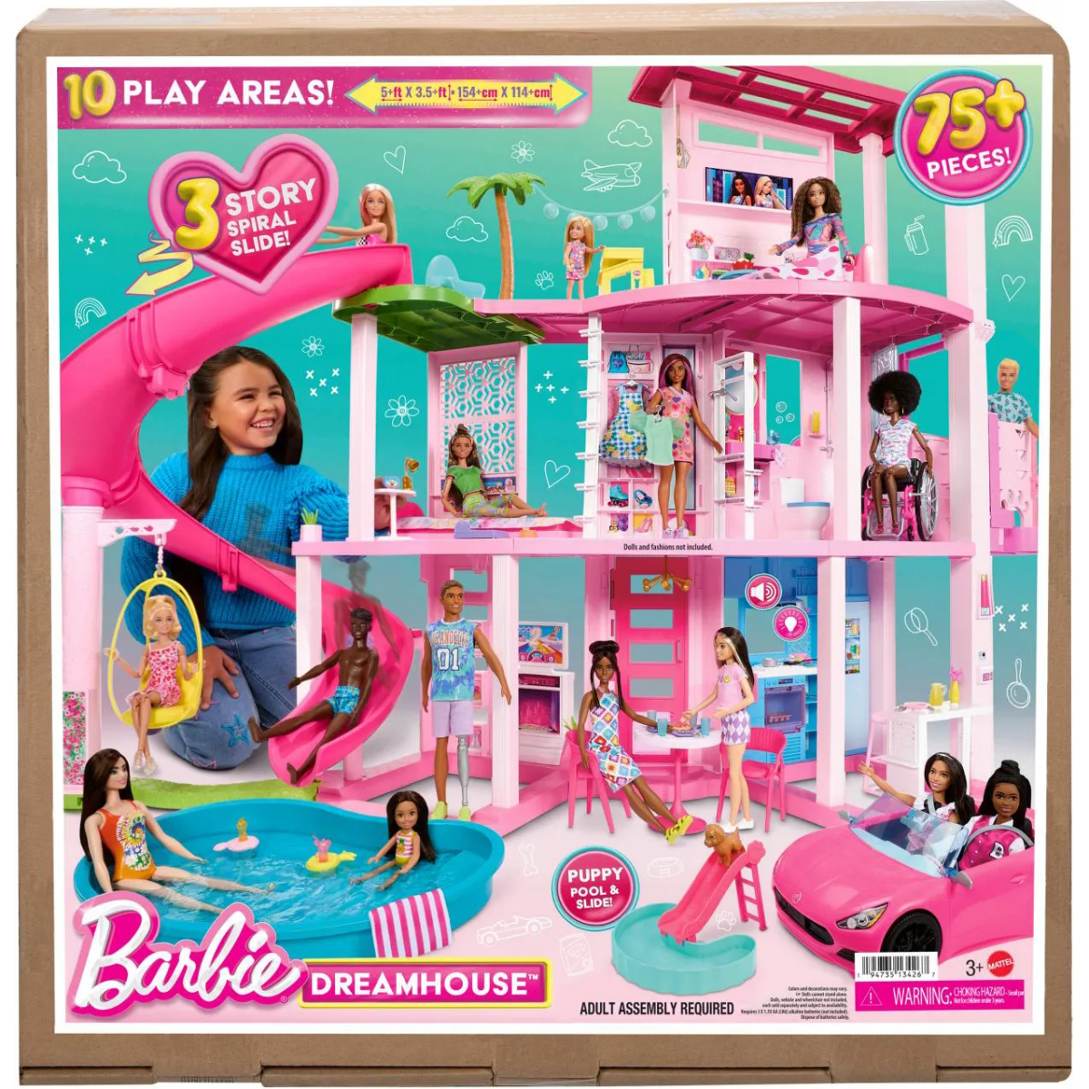 Barbie Casa Dei Sogni Mattel HMX10 - 0194735134267 - DarSaGiocattoli