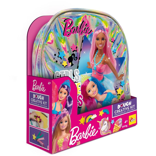 Barbie Dough Creative Kit Con Zainetto e Pasta Modellabile Lisciani - 8008324088874 - DarSaGiocattoli